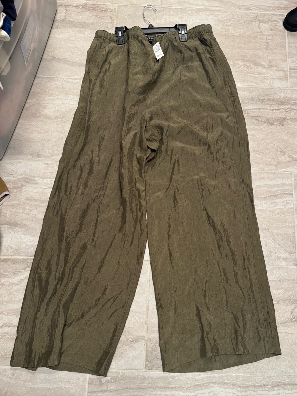 jcrew wide leg pant nwt